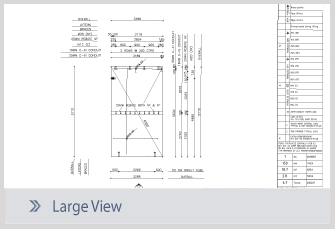 steel fabrication drawing